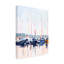 «Watercolor Boat Club II» par Emma Scarvey - peinture sur toile tendue-1221045436