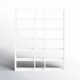 Araeya Wide Geometric Bookcase
