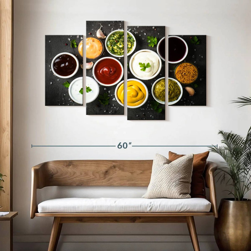Yarlin Sauce Bowls, 32" H x 52" W