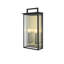 Moy Outdoor Wall Sconce in Black-629819481