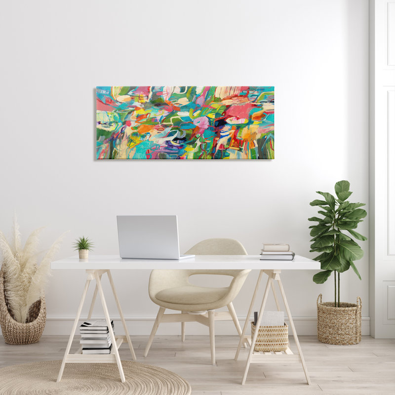 «Complex Playful ToneBright» - impression, Toile tendue, H 20 po x l 48 po