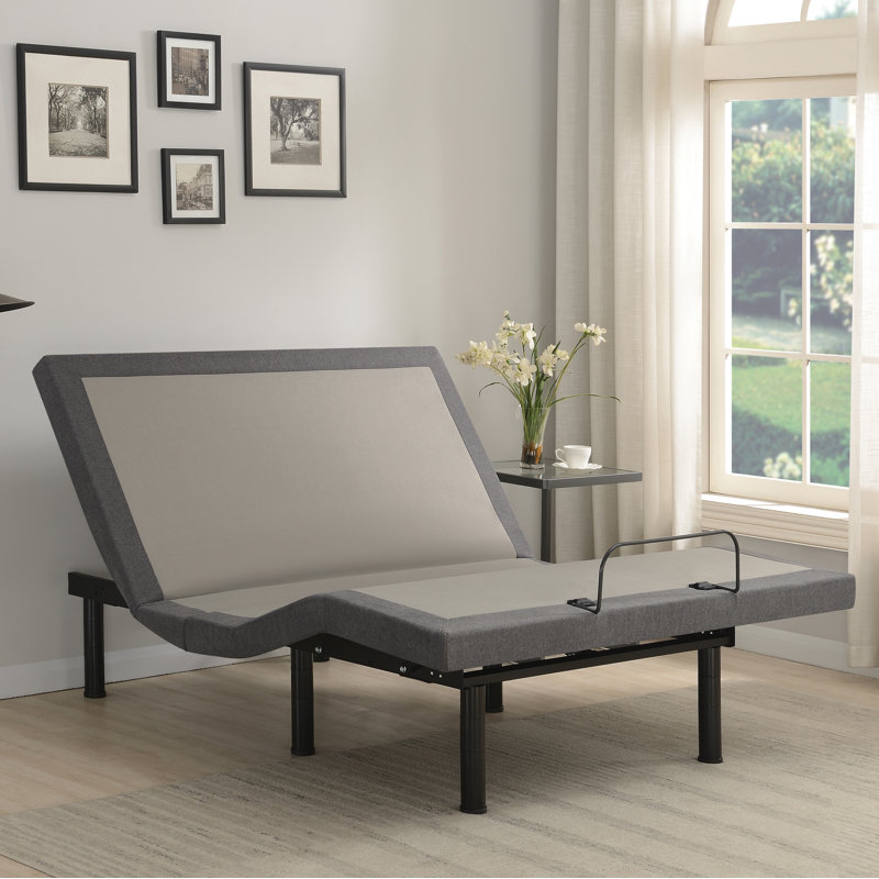 Darwen Massaging Zero Gravity Adjustable Bed with Wireless Remote, King