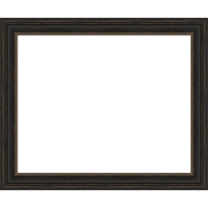 Tableaux d'organisation magnétiques décoratifs effaçables à sec encadrés bronze, 29" H x 35" W
