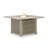 Debbee Outdoor Square Fire Pit Table