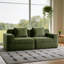 Canapé modulaire en velours côtelé 2 places Green-1772775621-1767060074