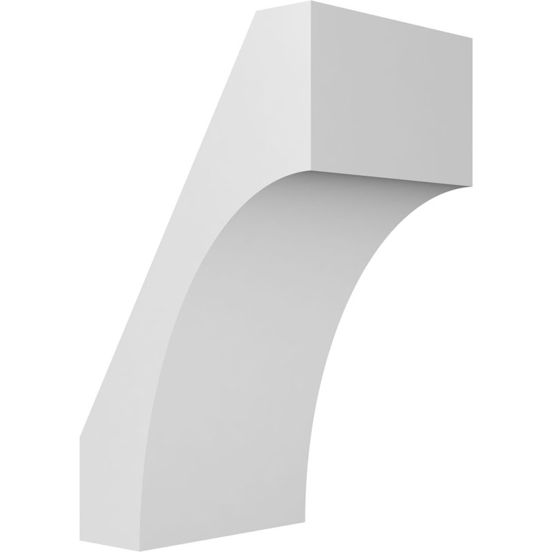 Attelle de genou en PVC de qualité architecturale Westlake, H 10 po x l 5 po x P 6 po