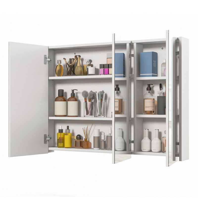 87mm W 65mm H Medicine Cabinet Mirror