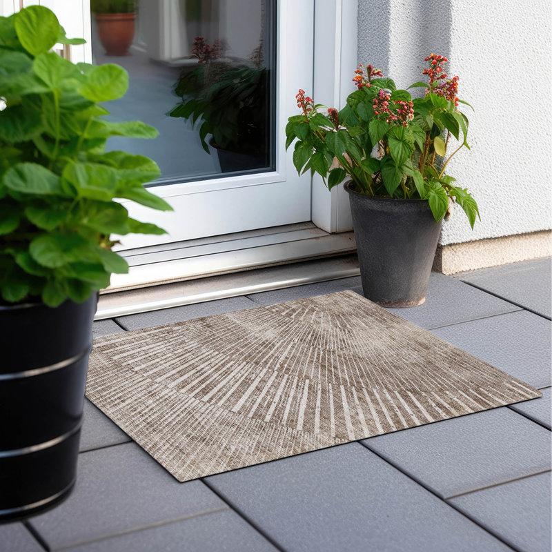 Tapis intérieur / extérieur Altair, Rectangle 1 pi 8 po x 2 pi 6 po