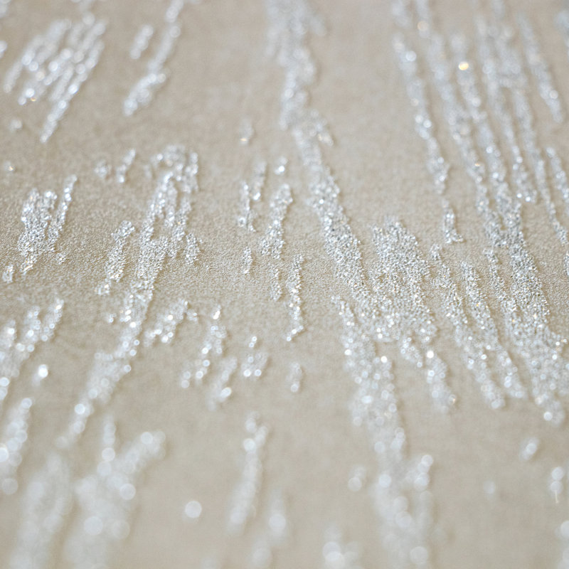Rouleau de papier peint abstrait en pierre de verre Urban Classics Collection Elysée, Beige