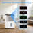 Kloudic 50 Pint Dehumidifier for Home, Basements, Large rooms, Living rooms, MAX 50 Pints/Day,  Up To 4000 Sq.ft, 3 Modes, 40db Quiet, 2.5L Tank, Auto Humidity Control, Drain Hose Included