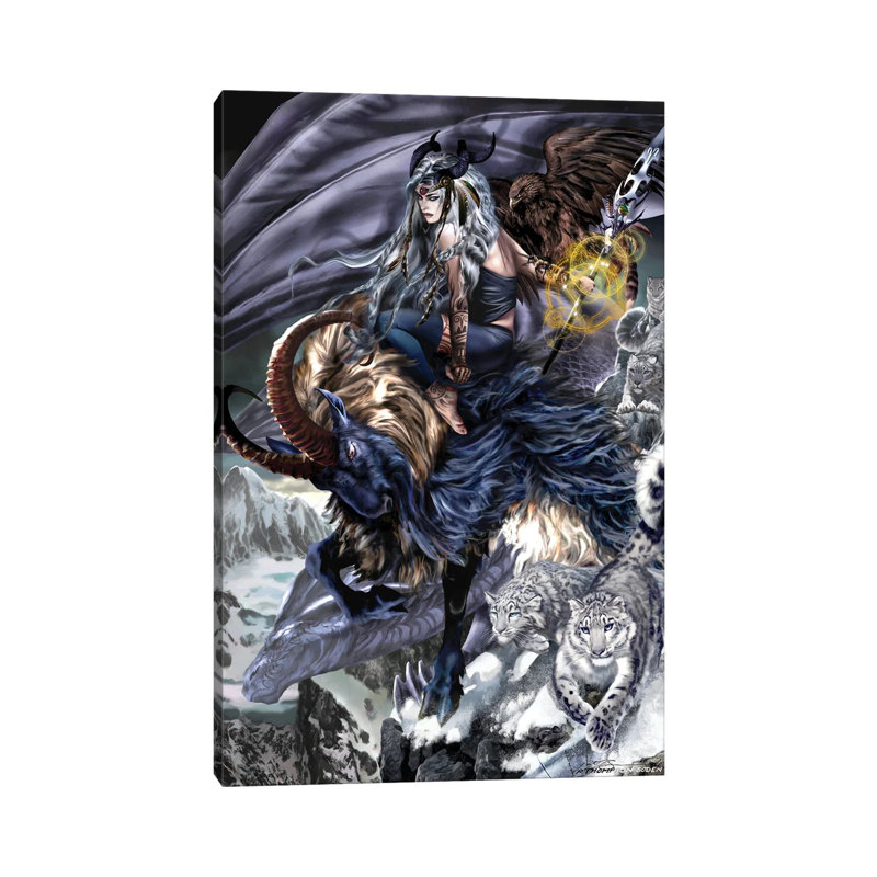 Aries by Ruth Thompson - Gallery-Wrapped Canvas Giclée on Canvas, Canvas, 20.32 cm H x 30.48 cm W
