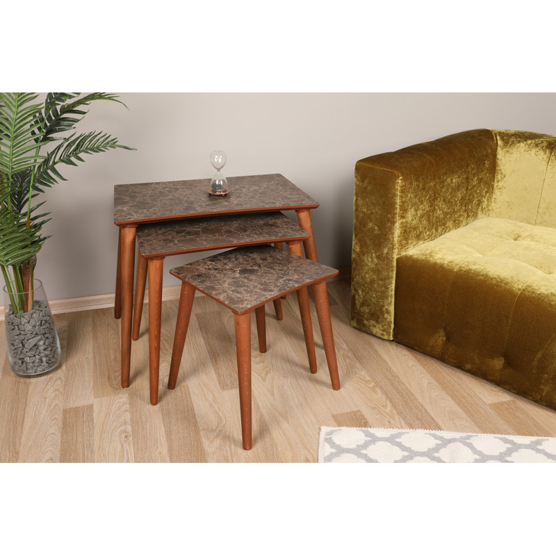 Tables gigognes 3 pieds