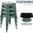 18 Inch Industrial Metal Counter Stools, Stackable Classroom Stools, Backless Metal Dining Chairs For Indoor Outdoor, Kitchen Bar Stools (Set of 4)-109540406-119786660