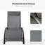 Chaise longue simple inclinable Nielsville 67,25 po