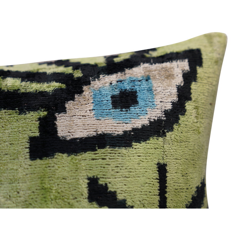 Square Pillow Cover & Insert, Green