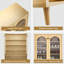 Armoire de rangement pour chaussures avec plaques réglables
