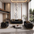 Dulaney 3PC Living Room Set Black