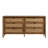 Comelia Wood and Rattan 6-Drawer Dresser