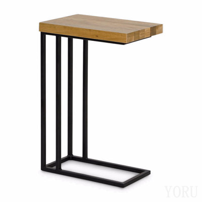 Oak Wood Side Table Large