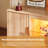 Labelle 57" W LED Lighted TV Stand with Fluted Doors -521292477
