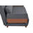 TRIO Extra Wide 3-In-1 Loveseat Folding Sofa Bed – Converts To Bed In 10S, 3-Position Adjustable Backrest, Premium Cotton Linen Fabric, Silent Hinges, Space-Saving Gray Sleeper For Small Apartment-1392873165