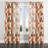 Patchwork Room Darkening Curtains - Country Farmhouse Warm Quilt Grommet Curtain - 1 Panel-93707281-93707282