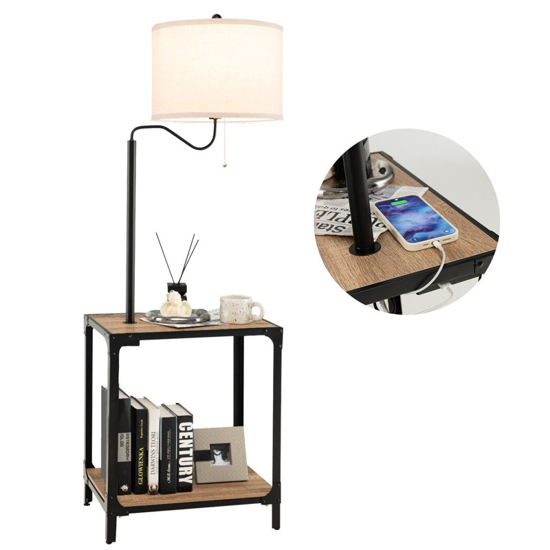 144cm Tray Table Floor Lamp