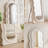 63" x 24" Irregular Wavy Mirror, Large Floor Length Mirrors Wall Mounted-734657151