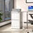 2-Drawer Lockable Metal Vertical File Cabinet for A4/Legal/Letter Size - Efficient Office & Home Storage-1913849512