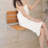 Colla 20.9'' W Solid Wood Shower Bench
