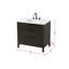Meuble-lavabo simple 36 po en chêne chocolat-849997516-849997504