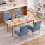 Chaise de salle à manger rembourrée avec accoudoirs en tissu Amdad-1392390081-1444740942-1408077783