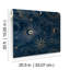 Papier peint mystique bleu marine céleste-1648497777