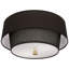 Decker 2 - Light 17" Flush Mount-121520918-121520919