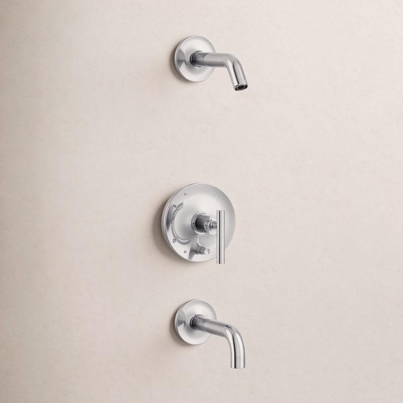 Purist Shower Faucet, Polished Chrome, Lever