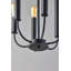 Luminaire suspendu unique à 6 lumières