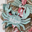 Couronne côtière avec crabe de bienvenue