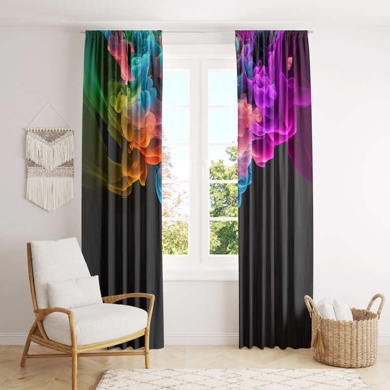 Diagne Room Darkening Curtain Pair