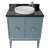 Crumley 31'' Free-standing Single Bathroom Vanity with Stone Vanity Top-27808920