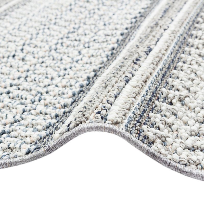 Tapis gris / ivoire Castaneda, Rectangle 2'7" x 4'11"
