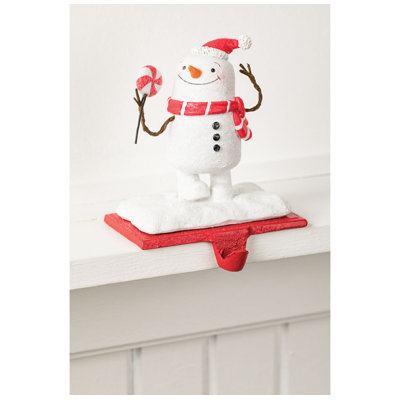 Gunn Snowman Stocking Holder