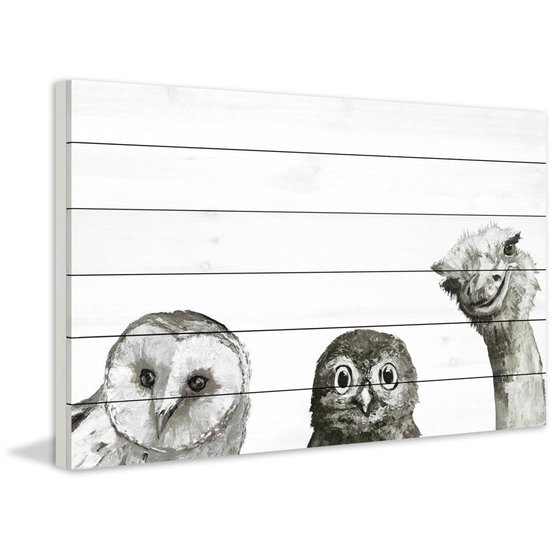 «The Big Eyes», reproduction d'art sur bois blanc, H 8 po x l 12 po x P 1,5 po