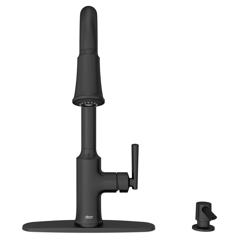 American Standard Raviv Pull Down Kitchen Faucet with Soap Dispenser