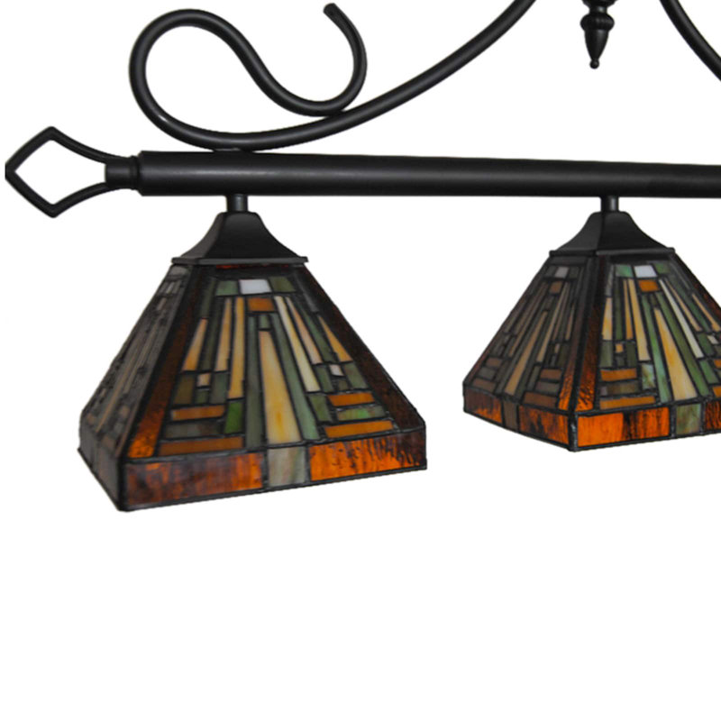 3-lights Tiffany Chandelier