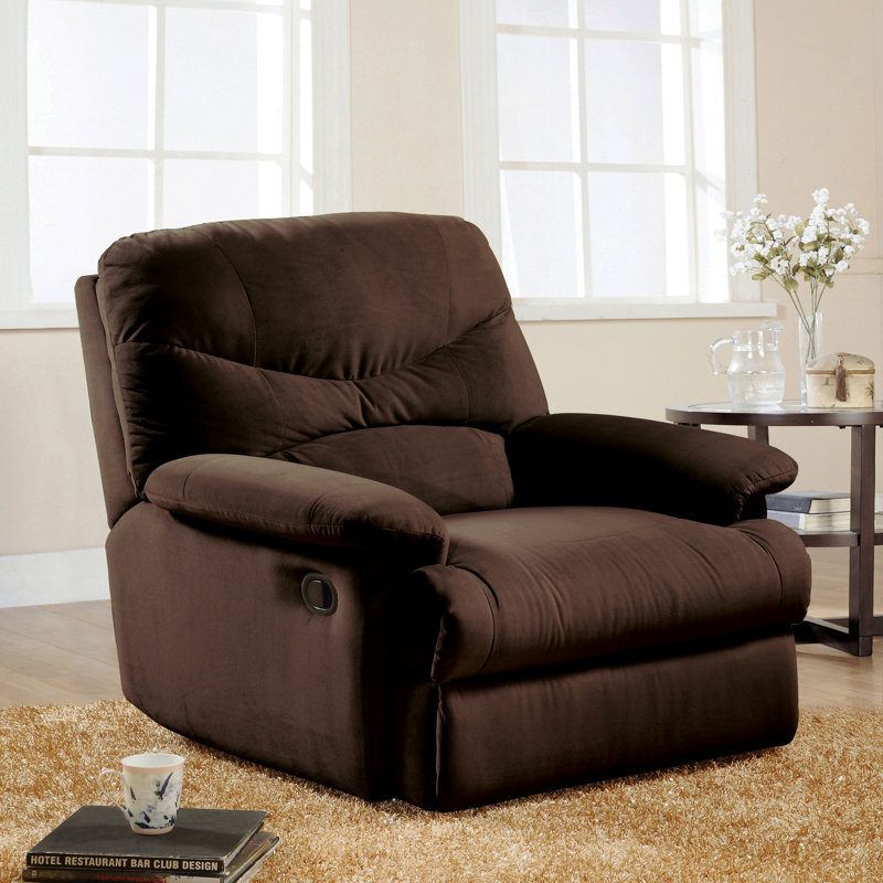 Fauteuil inclinable oscillant Arcadia, Chocolat