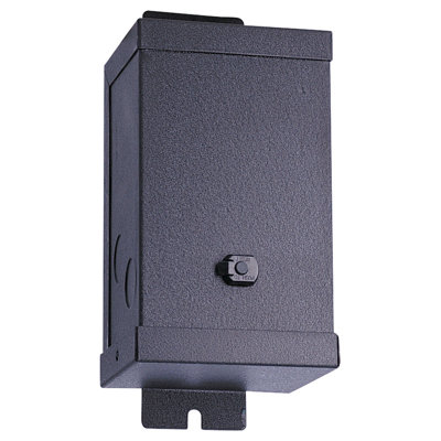 Hardwire Transformer 24V Magnetic Transformer in Powder Coated Black