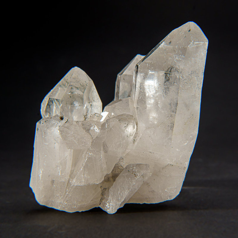 Genuine Clear Quartz Crystal Cluster Point from Brazil (12.35 Lbs)
