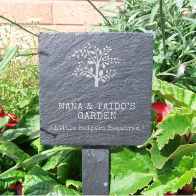 Iowa Park Stone Plants & Flowers Garden Sign