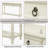 Console Table Sofa Table with Drawers for Entryway with Projecting Drawers-111695934