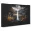 Svartifoss Waterfall in Iceland - Wrapped Canvas-56639753